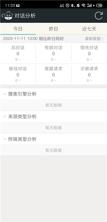 對話數據統計分析